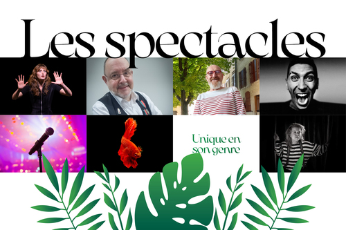 Les spectacles